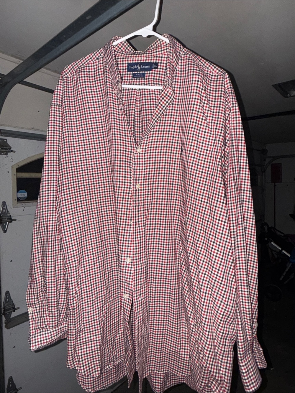 Polo Ralph Lauren Men's Red Check Button-Down Shirt